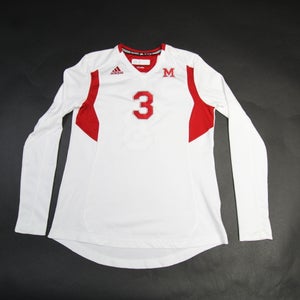 Miami RedHawks adidas Climalite Game Jersey - Volleyball Women's Used M