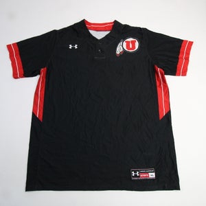Utah Utes Under Armour Practice Jersey - Baseball Men's Black/Red Used XL