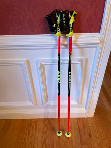 Used 40in (100cm) Racing World Cup Lite SL Ski Poles