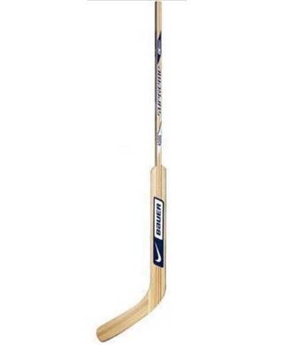 New Bauer 4500 sr hockey goalie stick 26 RH right curve senior ice