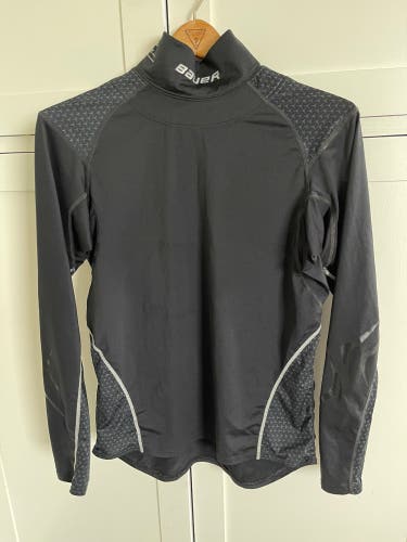 Black Small Bauer Compression Top base Layer