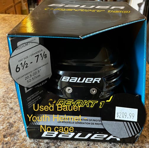 Used Youth Bauer  Helmet