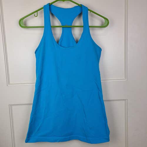 Lot 2 lululemon tank tops blue/stripe for @inwbooks