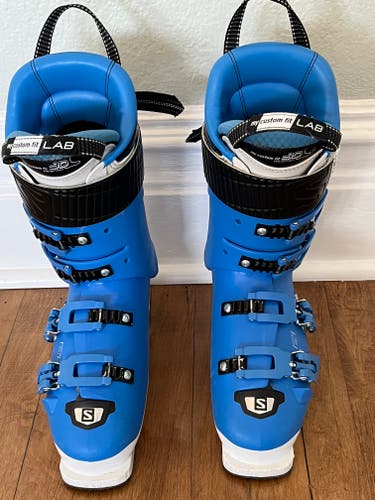 Men's Used Salomon Racing S Max 120 Ski Boots Stiff Flex