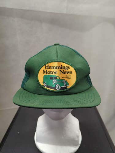 Vintage Hemmings Motor News Mesh Trucker Snapback Patch Hat