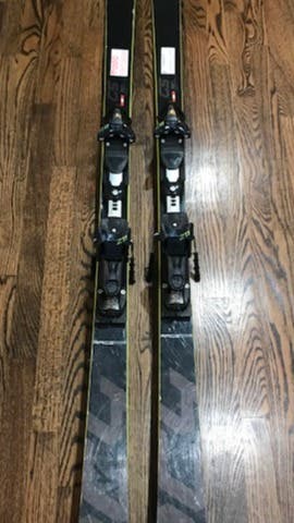 Used Fischer 180 CM (23M) RC4 World Cup GS Skis With Z11 Bindings