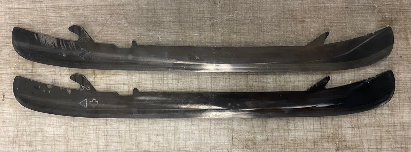 Flare Blades Black DLC  263mm Size 7 Skate Runners - Light Speed Edge Replacement Runners