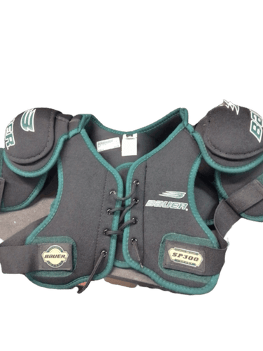 Used Bauer Sp300 Lg Hockey Shoulder Pads