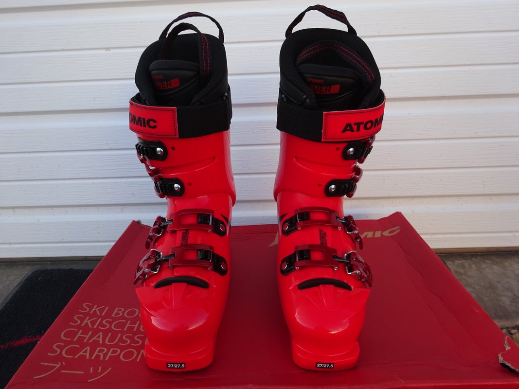 2022 Atomic Redster STI 130 Ski Boots NEW! Size 27.5 | SidelineSwap