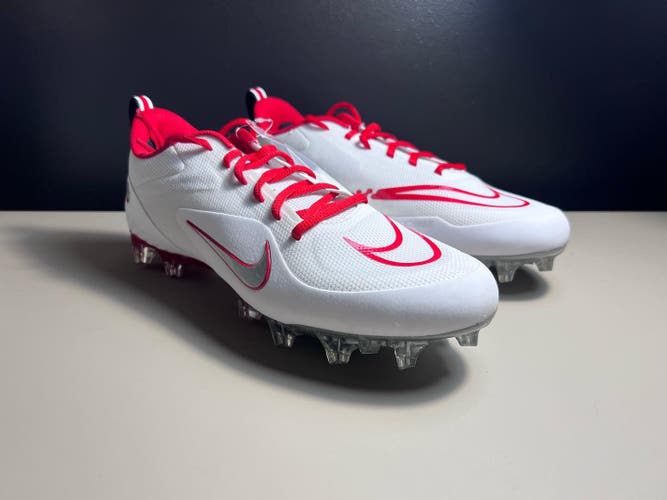 Nike Alpha Huarache Lax 8 pro THE Ohio State Lacrosse cleats size 12