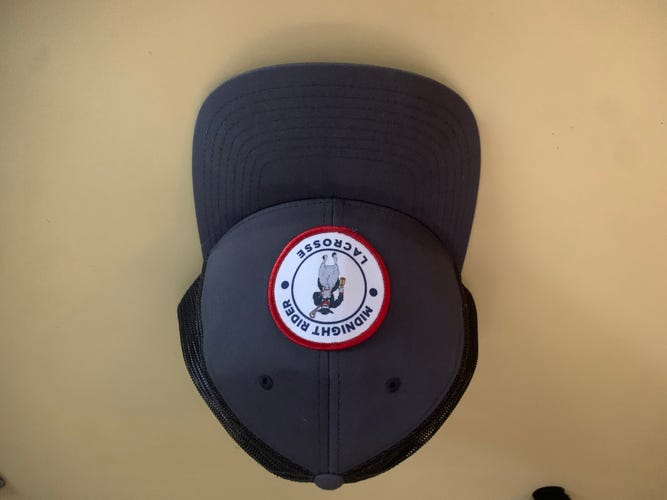 Midnight Rider Box Lacrosse Trucker Hat - Used One Size Fits All Hat
