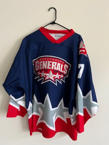 Greensboro Generals Ice Hockey Jersey
