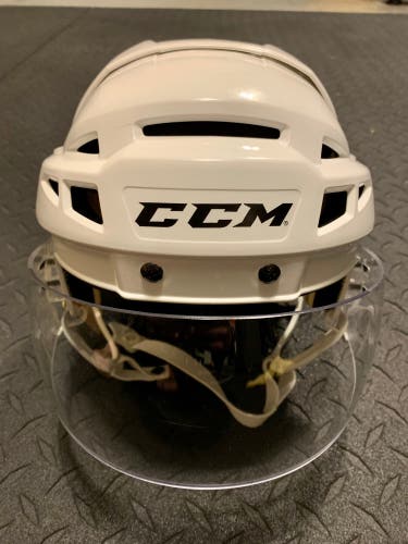 Pro Stock CCM V08 Helmet Oakley Pro Straight Extended Cut Visor