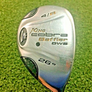 King Cobra Baffler DWS 4/R Hybrid 26* /  RH / 65g Stiff Graphite ~39.5" / mm0472