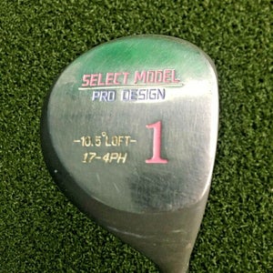 Select Model Pro Design Driver 10.5* / RH / TT Lite Ladies Steel / dw4502