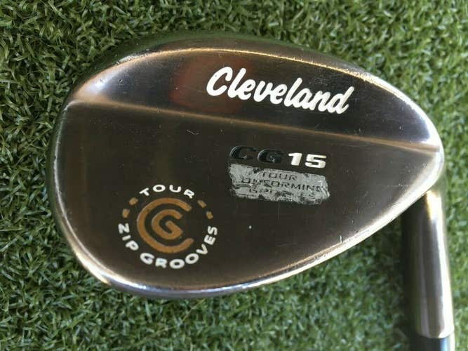 Cleveland CG15 Tour Zip Grooves Sand Wedge 56*16* 3 Dot RH / Stiff Steel /mm9164