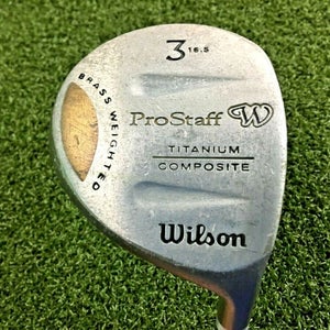 Wilson ProStaff Brass Weighted 3 Wood 16.5* / RH / Ladies Graphite / dw0885