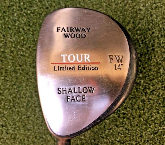 Tour Limited Edition Shallow Face 3 Wood 14* / LH / 63g Stiff Graphite / mm3029