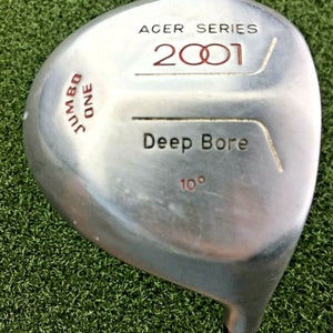 Acer 2001 Deep Bore Jumbo One Driver 10* / RH ~42.5" / Stiff Graphite / gw5947