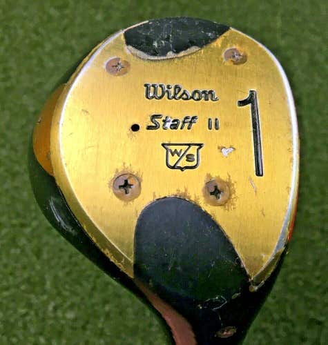Wilson Staff II 1-Wood Driver / RH / TT Stiff Steel ~43" / New Grip / mm6404