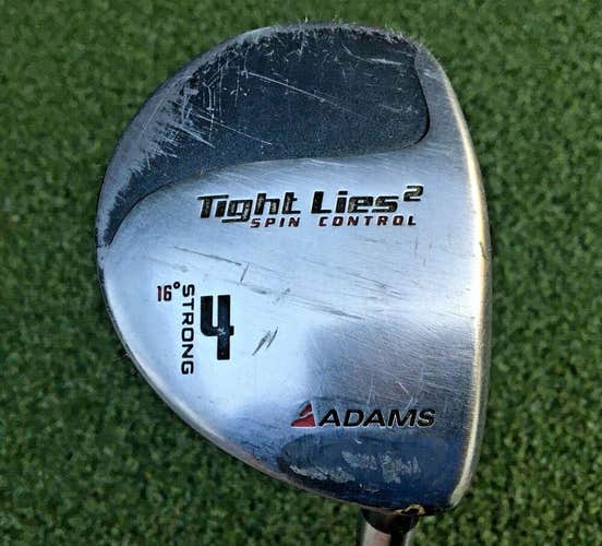 Adams Tight Lies 2 Spin Control 4 Wood 16* RH / Regular Steel / NEW GRIP /mm2886