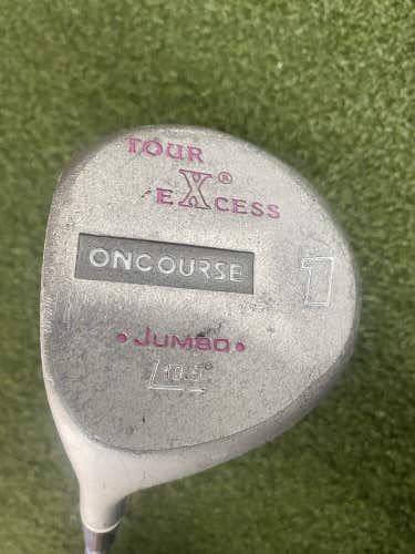 Oncourse Tour eXcess Jumbo Driver 10.5* / LH / Ladies Steel ~42" / sk7337