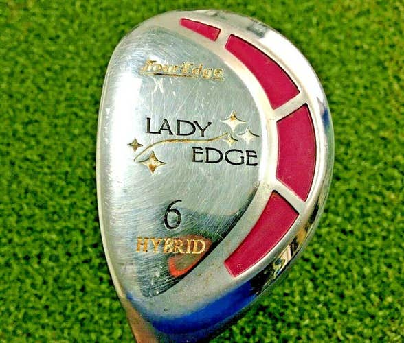 Tour Edge LADY EDGE 6 Ironwood Hybrid / LH / Ladies Graphite / New Grip / mm0255