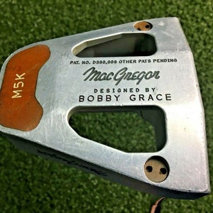 MacGregor Bobby Grace M5K V-Foil Putter  RH Steel ~32" / New Grip / NICE /mm6432