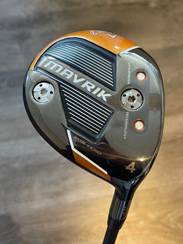 Men's Right Handed Stiff Flex 4 Wood Mavrik Fairway Wood