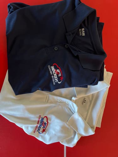 Set Of Used XL Under Armour USAH Coaching Shirt