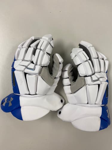 Lightly Used Player's Under Armour 14" Command pro 3 Lacrosse Gloves