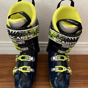 Size 25.0 Men's Scarpa Alpine Touring AT Freedom SL 120 Ski Boots