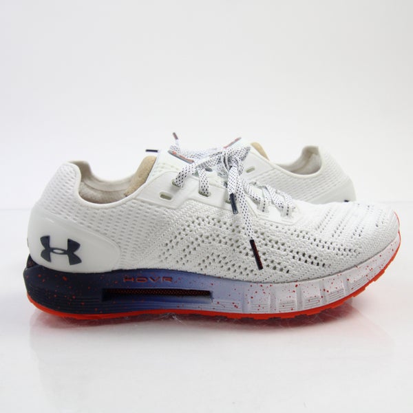 Atlanta Braves Under Armour Running Jogging Shoes Men's White/Navy New 8.5