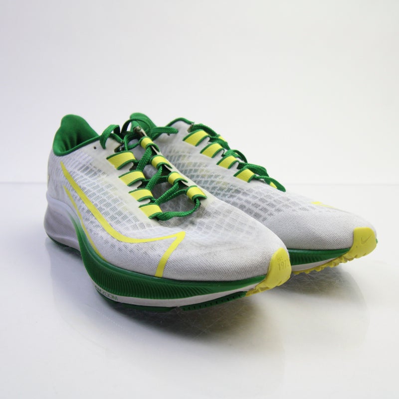 Oregon Ducks Nike Zoom Running Jogging Shoes Men's White/Green New 14