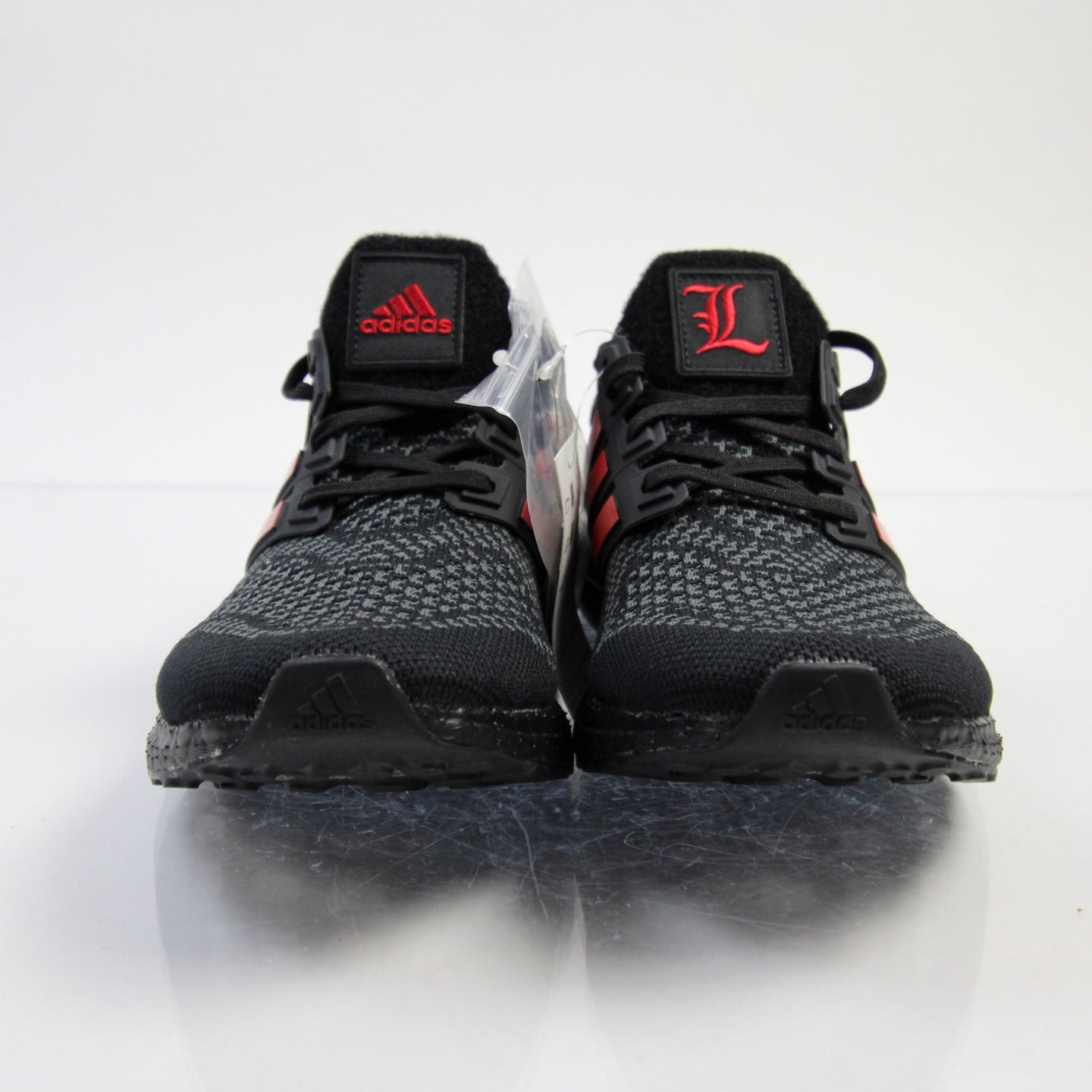 Louisville Cardinals adidas Running Jogging Shoes Men's Light Gray