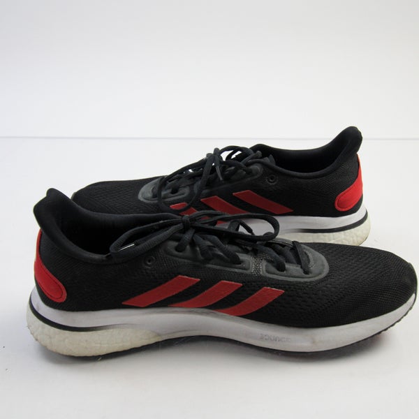 Louisville Cardinals adidas Running Jogging Shoes Men's Black/Red Used 10.5  - Locker Room Direct