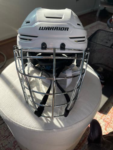 Used Warrior Fatboy Alpha Pro Box Helmet