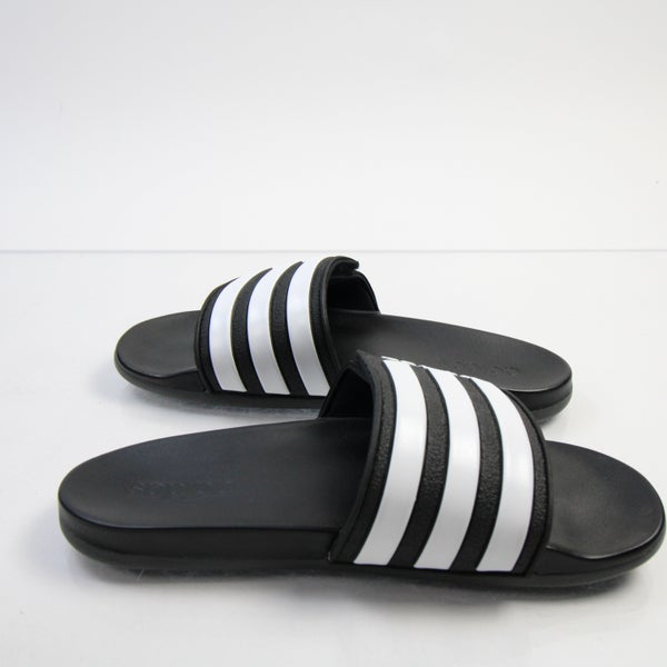 adidas Flip Flops Men's Black/White 13 SidelineSwap