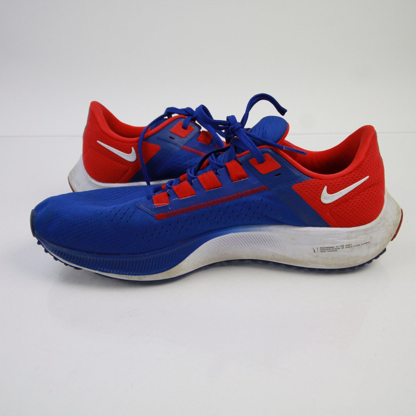 Nike Men's Air Zoom Pegasus 38 (NFL Buffalo Bills) Running Shoes in Blue, Size: 10.5 | Dj0842-400