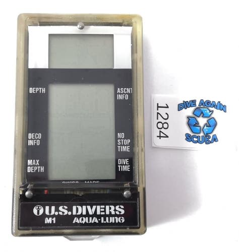 US Divers Aqua Lung M1 SCUBA Dive Monitor Computer Bottom Timer Vintage    #1284