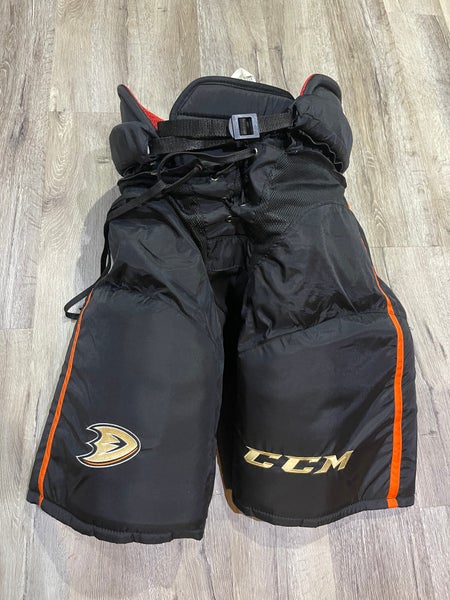 Senior Used Large CCM HP45 Hockey Pants Pro Stock - Anaheim Ducks