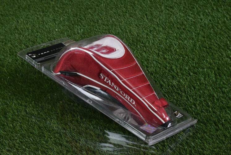 STANFORD CARDINAL UNIVERSITY TEAM EFFORT DRIVER HEADCOVER, RED WHITE