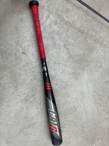 Used BBCOR Certified Marucci Alloy CAT 8 Bat (-3) 27 oz 30"