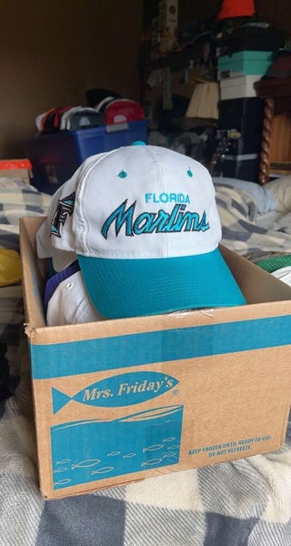 Vintage Florida Marlins Sports Specialties Script Snapback Hat