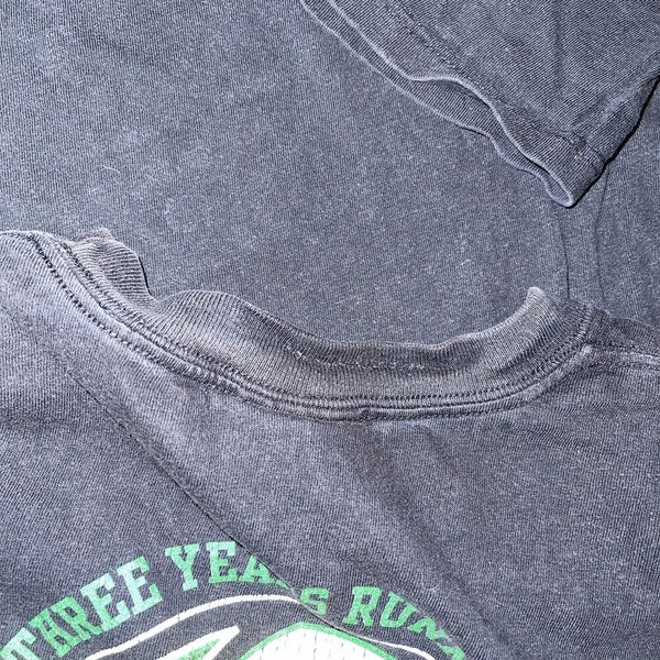 Vintage Nike Center Check Swoosh Men's T-Shirt Travis Scott Black