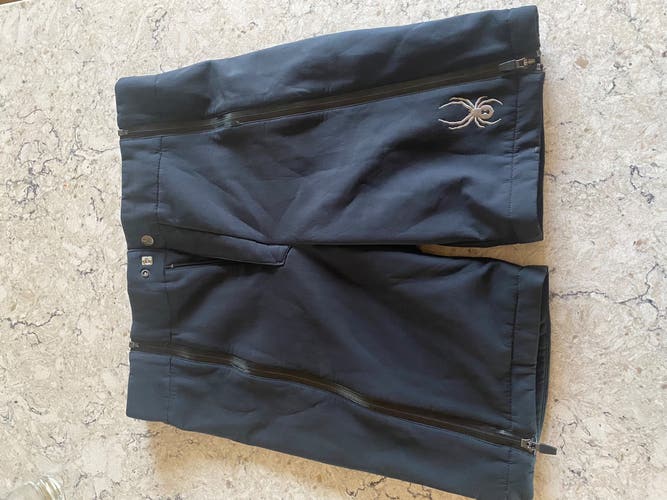 Black Used Medium Spyder Shorts