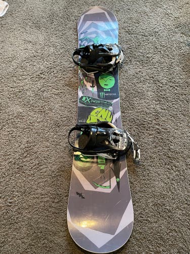 GNU Danny Kass Vertighoul 155cm w/ Rome SDS bindings