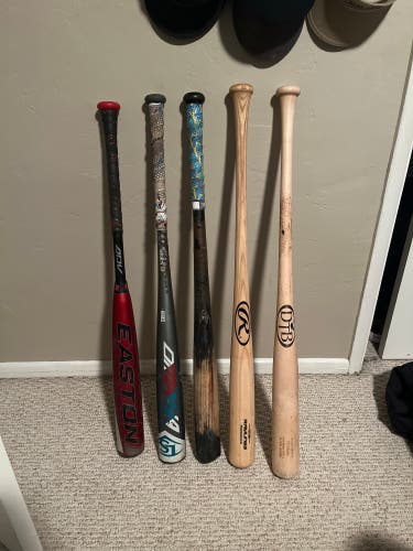 Used Louisville Slugger (-3) 30 oz 33" Omaha Bat
