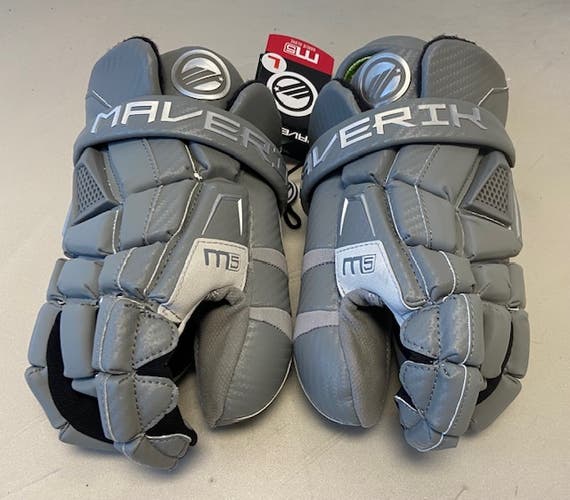 New Goalie Maverik M5 Lacrosse Gloves large