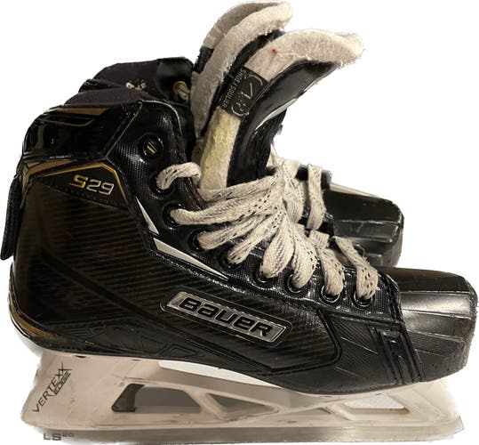 Used Bauer Regular Width  Size 4.5 Supreme S29 Hockey Goalie Skates